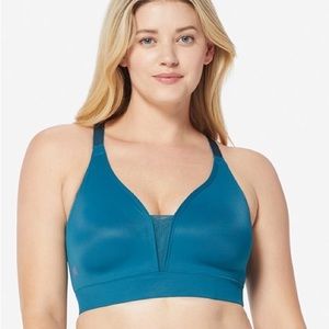 Ruby Ribbon Sz 38 Reina Demiette Peacock deep blue color comfy Style 1813 EUC #1